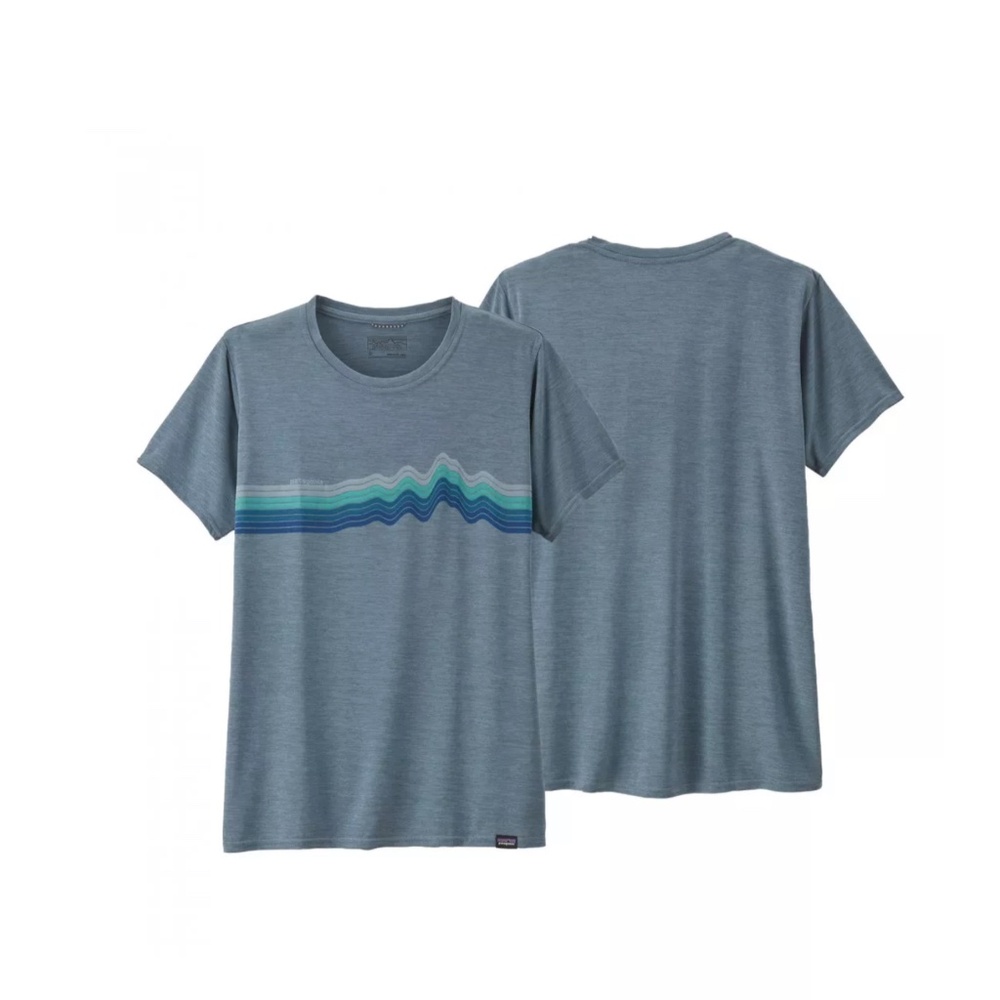 Patagonia Women's Capilene Ridge Rise Cool Daily Graphic Shirt Medium